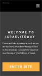 Mobile Screenshot of israeliteway.org