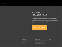 Tablet Screenshot of israeliteway.org